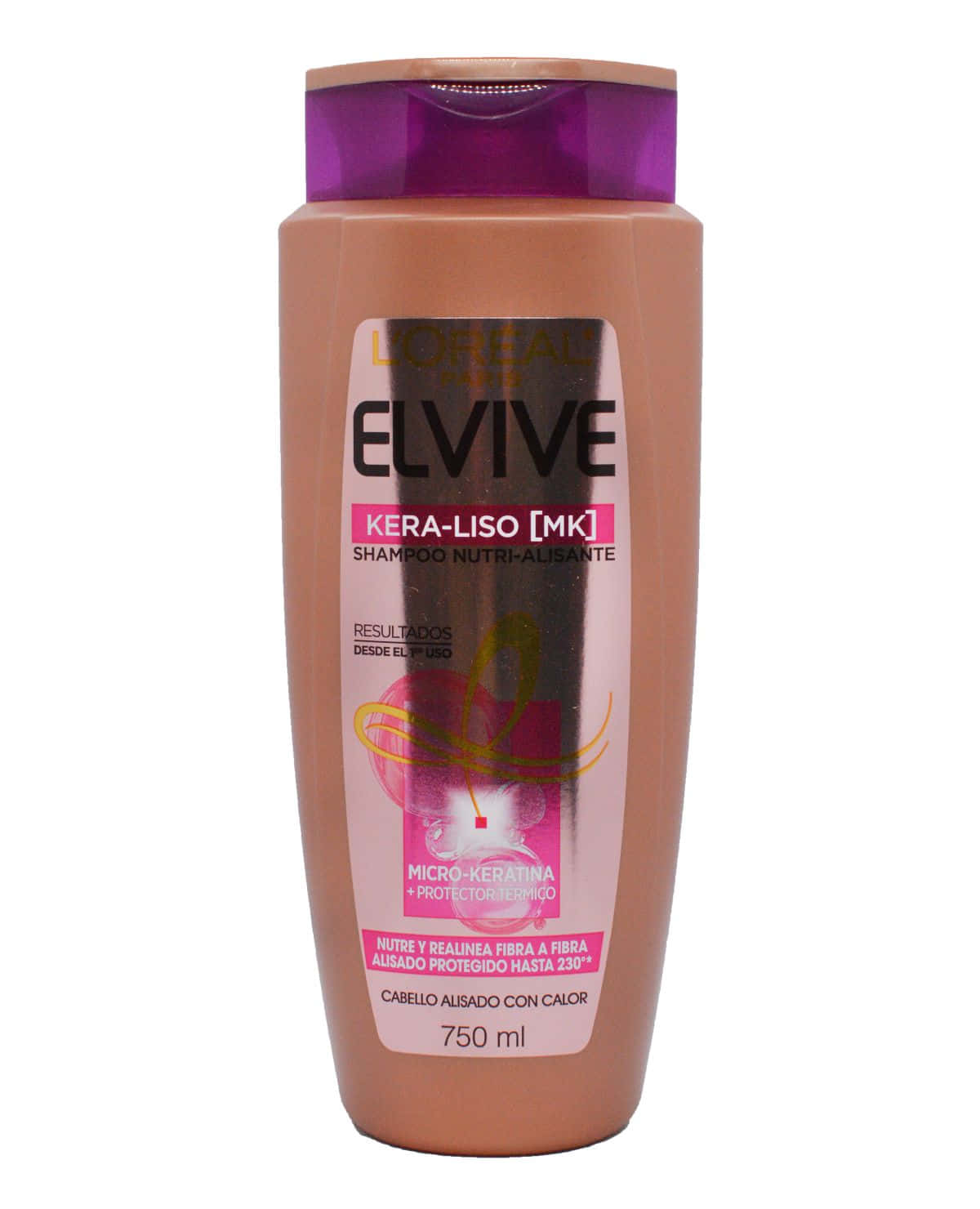 Shampoo Elvive Kera Liso Nutri Alisante 750 Ml